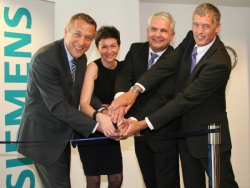 Siemens cuts the ribbon to open the new syngo® Training Academy based in...
