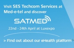 Photo: SES Techcom Services at Med-e-Tel