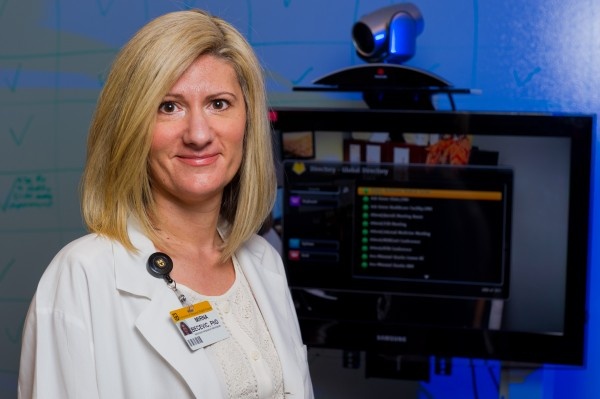 Mirna Becevic, Ph.D., an assistant research professor of telemedicine at the MU...