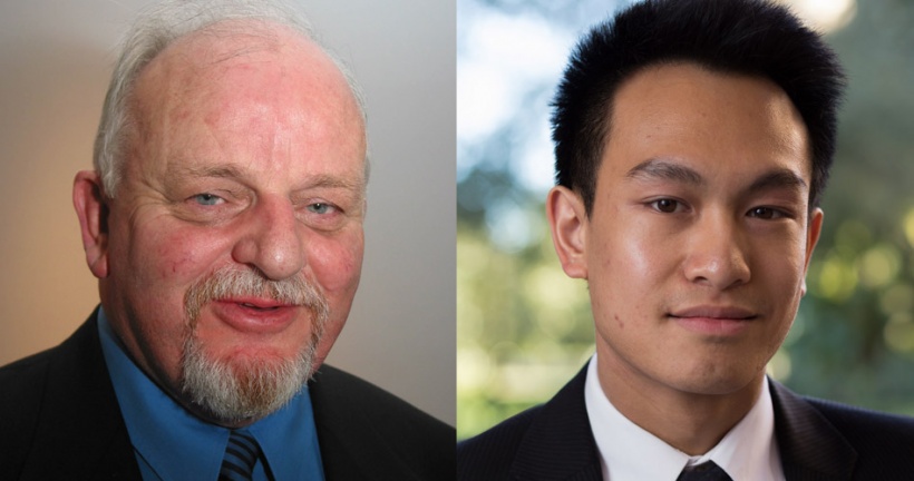 Dr. Malcolm Sears and Maxwell Tran