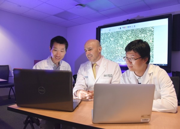 Dr. Yanbin Zheng, Dr. Stephen Skapek, and Dr. Lin Xu used a new algorithm to...
