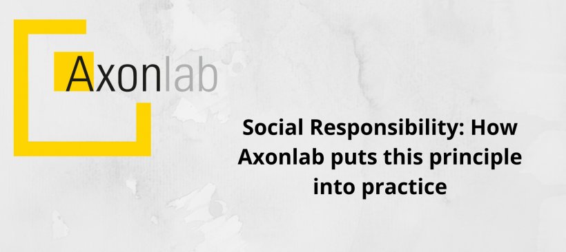 How Axonlab puts social responsibility into practice