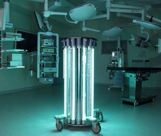 According to Skytron, its 3200 Max is the most powerful UV light disinfection...