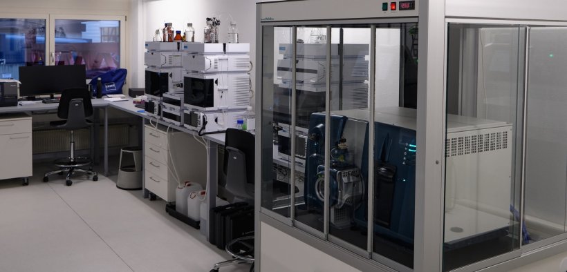Equipment at the Labordiagnostic St. Gallen West laboratory