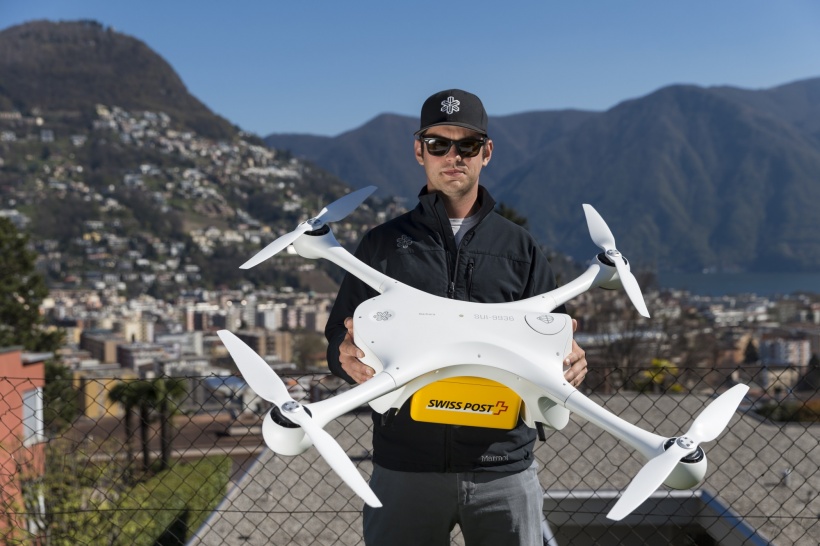 Drones take laboratory logistics to a new level